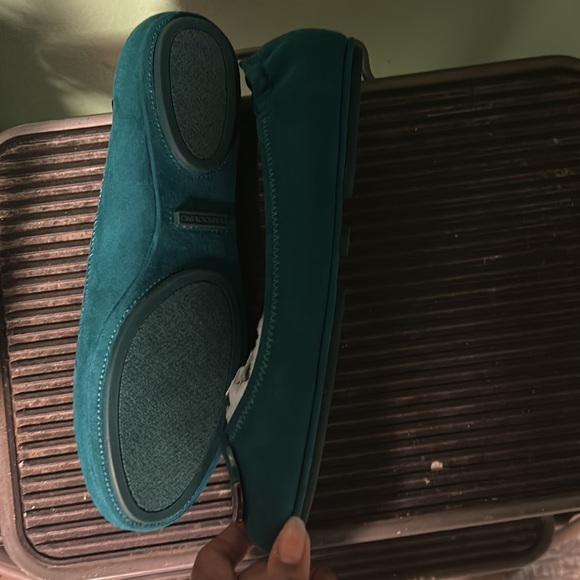 New/never worn - Bandolino ballerina flats dark turquoise 9.5 run small/narrow. - Picture 5 of 9